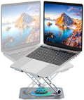 Yottamaster Adjustable Laptop Stand, 360° Rotating Aluminum Desk Stand by Yottamaster-MakeEveryByteTreasurable