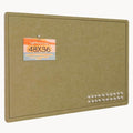 Felt Bulletin Board 24x18 inches, Decorative Pin Board for Home & Office by Lightomorrow