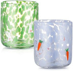 SiliFine 2 PCS Easter Icon Juice Glasses by SiliFine