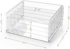 File Sorter Organizer, 5 Sections Acrylic Letter Tray 2 Pack - Image 5