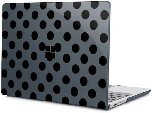Case for Surface Laptop 5/4/3 13.5" 1951/1868, Black Polka Dots - Image 6