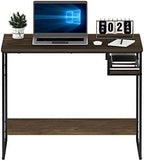 FURINNO Moretti Lifestyle Study Desk, 35 Inches, Columbia Walnut - Image 4