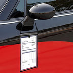 Geyee 80 Pack Job Ticket Holders 9x12 with Strap Hanging,Black - Image 5