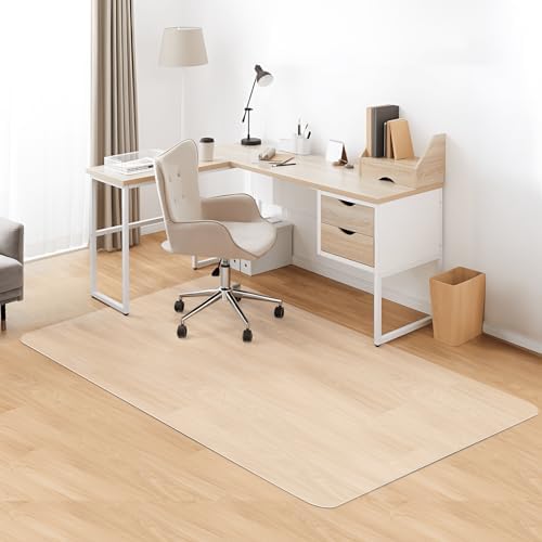 Kuyal Clear Chair mat for Hardwood Floor, 46 x 72 inches by Kuyal