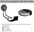 Magnetic Hook Heavy Duty, Cordless Drill Magnetic Hooks, Large Magnetic Storage Hook, Magnet Hooks for Workshop Organization, Garage and Garden Tool Holder(4Pack) - Image 6