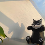 Fox Sticky Note Dispenser Cute Pop Up Sticky Note Holder Animal Fun for Desk Home School Office, 3x3 in, Black, C15 - Image 6