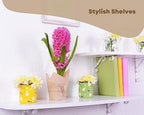 White Cabinet Shelves, Melamine 1/2'' Thick, Custom, Cut to Size. (6' Depth x 33'' Length) - Image 2