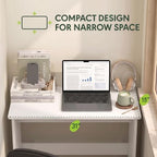 Furinno Simplistic Study Table, White - Image 6