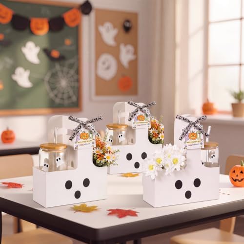 4 Set Halloween Teacher Cup Holders Appreciation Gifts Sets - Image 5
