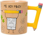Silver Buffalo Spongebob Squarepants Doodle, 3D Sculpted Handle Mug, 20oz by SilverBuffalo
