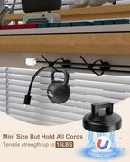 20 PCS Magnetic Zip Tie Mounts Base Neodymium Magnets & 60 Pcs Releasable Cable Zip Ties & 20 Pcs Zip Tie Saddle Type Mounts, Magnetic Cable Zip Tie Holders Base for Cable Wire(100 Pcs) - Image 4