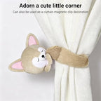 KOKUYO Plush Animal Pencil Holder with Tail Pouch for Storage, Sand Fox - Image 7