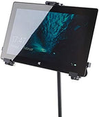 K&M - Konig & Meyer 19790.516.55 - Universal Tablet iPad Holder for Mic Stand - Switch Landscape to Portrait - Professional Grade for all Musicians - Studio or Remote Home Use - German Made - Black - Image 3