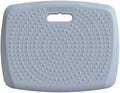 3/4 inch Anti Fatigue Standing Desk Mat, Portable Small Standing Pad with Handle, Waterproof Kitchen Floor Mat with Massage Points, Multi-Purpose Comfort Floor Mat (Denim, 17" x 22") by Ergohead