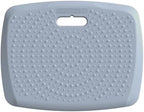 3/4 inch Anti Fatigue Standing Desk Mat, Portable Small Standing Pad with Handle, Waterproof Kitchen Floor Mat with Massage Points, Multi-Purpose Comfort Floor Mat (Denim, 17" x 22") by Ergohead