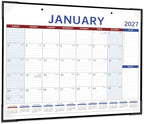 2027 Calendar - 2027 Desk Calendar Large, 22" x 17", Desk Calendar 2027 by Tullofa