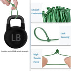 250 Pack 12 Inch Heavy Duty Reusable Zip Ties Green ?UV Resistant, 55 LBS Tensile Strength, Weatherproof Cable Ties for Outdoor, Industrial, and Harsh Environments - Image 3