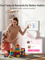 Airzeen 10.1" Digital Wall Calendar, No Subscription Smart Family Planner - Image 4