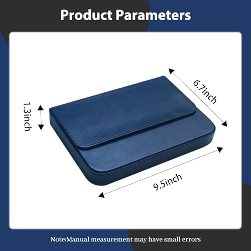 12 Slot Fountain Pen Case, Handmade Magnetic,Christmas Gift(blue) - Image 2
