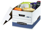 Bankers Box 30-Pack Medium Duty File Storage Boxes with Lids, FastFold Assembly, Letter/Legal, STOR, (0076316) - Image 4