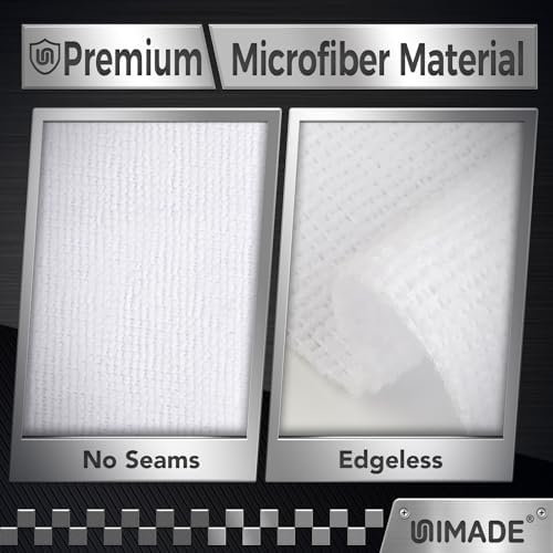 UNIMADE Shop Towels, 400 Pack Commercial Grade Work Rags Microfiber Towels - Image 3