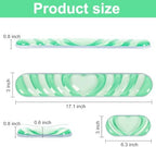 L-SPOUTTO Green Cute Ergonomic Gel Wrist Rest for Mouse and Keyboard - Image 5