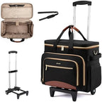 LOVEVOOK Rolling Teacher Bag, Laptop Tote with Detachable Dolly by LOVEVOOK