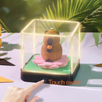 3D Calendar 2027, 3D Memo Pad Art Sticky Notes, Time Piece Calendar 2027, Creative Weekly Notepad with Light, Paper Carving Art Desktop Gift for Christmas Birthday Anniversaries (Capybara 2027 Calendar) - Image 2