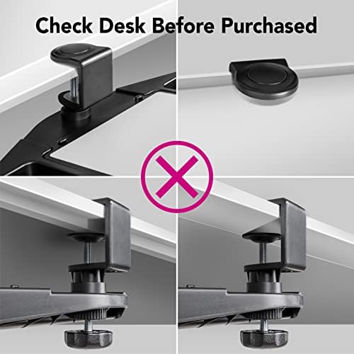 EHO Clamp-On Desk Organizer, Multifunctional with Pencil Drawer, Mouse Pad Storage, Swivel, Spill-Proof, Under Desk Storage, Easy Installation, Reduces Clutter, TAA-Compliant - Image 6