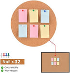 2-Pack Cork Board Bulletin Board 36 x 48, Black Wood Framed 4x3 Corkboard, Office Board for Wall Cork, Large Wall Mounted Notice Pin Board with 32 Push Pins for School, Home & Office - Image 4
