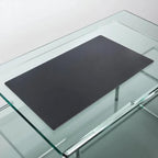 Dacasso Black Leather 34" x 20" Desk Mat Without Rails - Image 4
