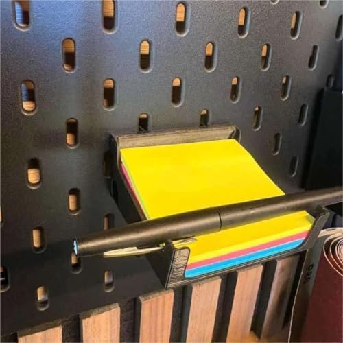 Sticky Note Dispenser Pegboard Mount Sticky Note Holder - Image 4
