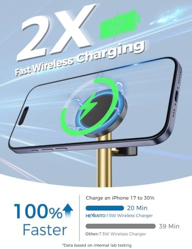 MagSafe Charger 3 in 1 Charging Station for iPhone Apple Watch AirPods - Image 2