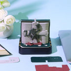 2027 3D Paper Carving Desk Calendar With LED Light (Jesus) - Image 5