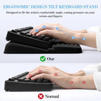 Ergonomic Keyboard Stand with Wrist Rest, Computer Wrist Support Pad - Image 3