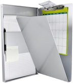 Saunders Snapak Legal Size Aluminum Storage Clipboard, 8.5x14 Form Holder - Image 2