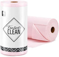 Fantasticlean Microfiber Cleaning Cloth Roll- 18'' x 12'', 36 Sheets (Pink) by Fantasticlean