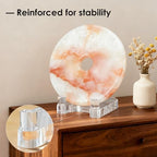2 Pack Acrylic Easel Display，Plate Stand for Display，Adjustable Clear Display Holder for 4" to 8" Platter, Book, Card, Frame, Picture, Artwork, Plaque ( Small-2pcs 4"-8") - Image 5