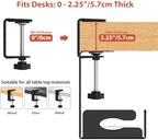 Univivi Under Desk Cable Management Tray, Cable Management, 16 inch, Black - Image 7