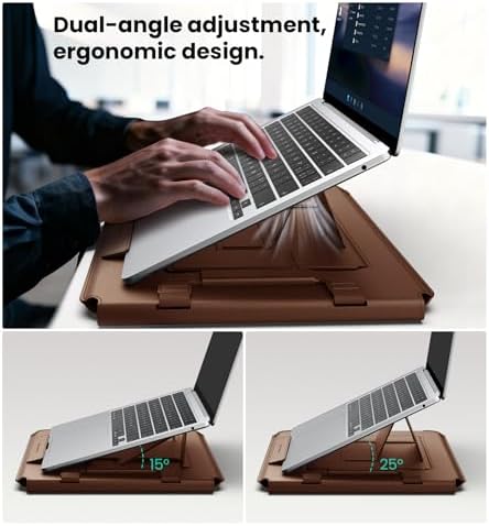 Nillkin 14 inch Laptop Sleeve with Stand (4-in-1), 2 Stand Modes, Mouse Pad - Image 3