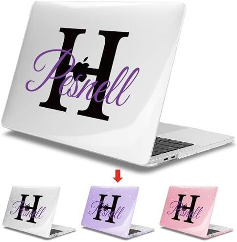 Mektron Customizable Name Case for MacBook Pro 16 Inch A2141 Cover 2019 Release 16" with Liquid Retina Display/Touch ID, DIY Plastic Hard Shell with Keyboard Skin & Screen Protector - Image 3