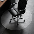 Clear Chair Mat for Hard Floor, 48" x 48" Heavy Duty Floor Protector, Round by Labeta