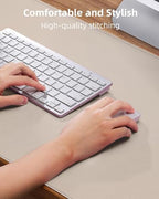 AFIING Extra Large Desk Mat - 55" x 24" PU Leather Non-Slip Desk Pad for Office and Home - Ideal for Large Mouse Pad and Desk Mats on Top of Desks (Beige) - Image 4