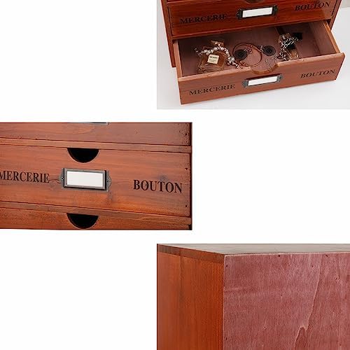 Large Wooden Drawers Wooden Box with Drawer Brown - Image 7