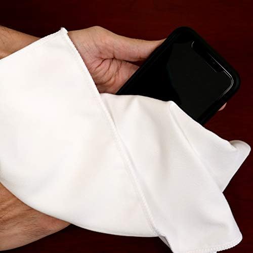 Arkwright Microfiber Suede Glass Cloths - (Case of 216) Absorbent Dish Drying Cloth, Bulk Cleaning Towel Set Perfect for Home, Kitchen, Gym, Cars, and Glass, 16 x 16 in, White - Image 3