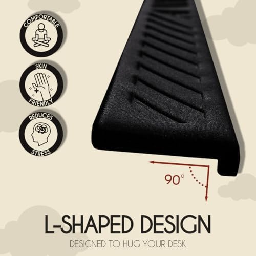 Desk Edge Cushion, Extra Long 28 Inch Arm Rest Pad for Desk, Memory Foam - Image 5