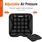 Office Chair Cushion with Adjustable Air-Cell Support, Inflatable Seat Cushion with Built-in Pump for Long Sitting, Desk Chair, Home Office, Computer Chair and Dining Chair - Image 5