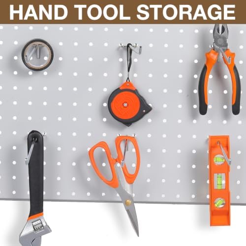 Funrous 100 Pack Hooks for Pegboard Stainless Steel Garage, 12 Inch - Image 7
