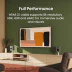 Kanto HT6-KIT Screen Cleaning Kit with Screen Safe Cleaning Spray, Microfiber Cloth and HDMI 2.1 Cable - Image 2
