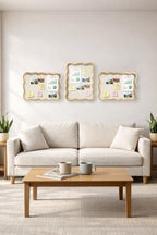 Wavy Linen Cork Memo Board, 17.7" x 23.6" - Image 7